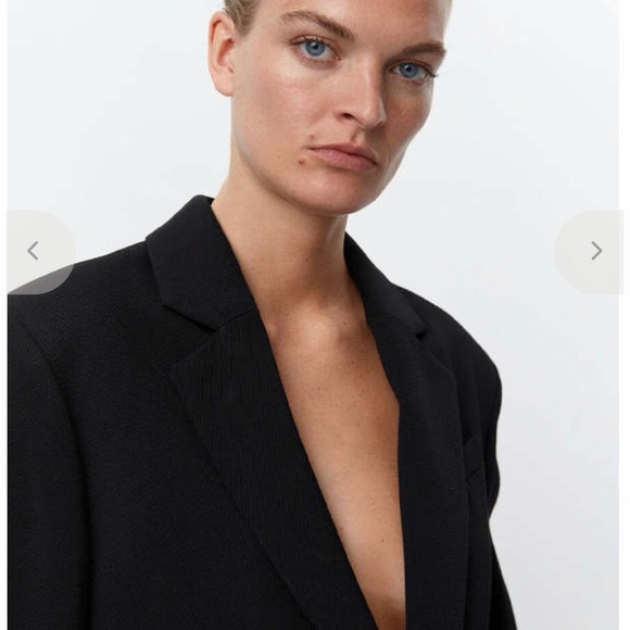 Wool Slim Fit Twill Blazer Single Button Notched Lapel Day Birger et Mikkelsen - Picture 5 of 5